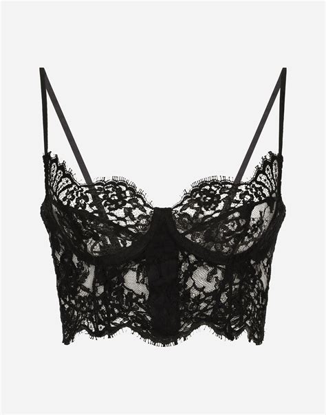 Lace balconette bralette 